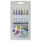 Kuretake Zig&#xAE; Clean Color Real Brush&#x2122; 6-Color Smoky Colors Marker Set